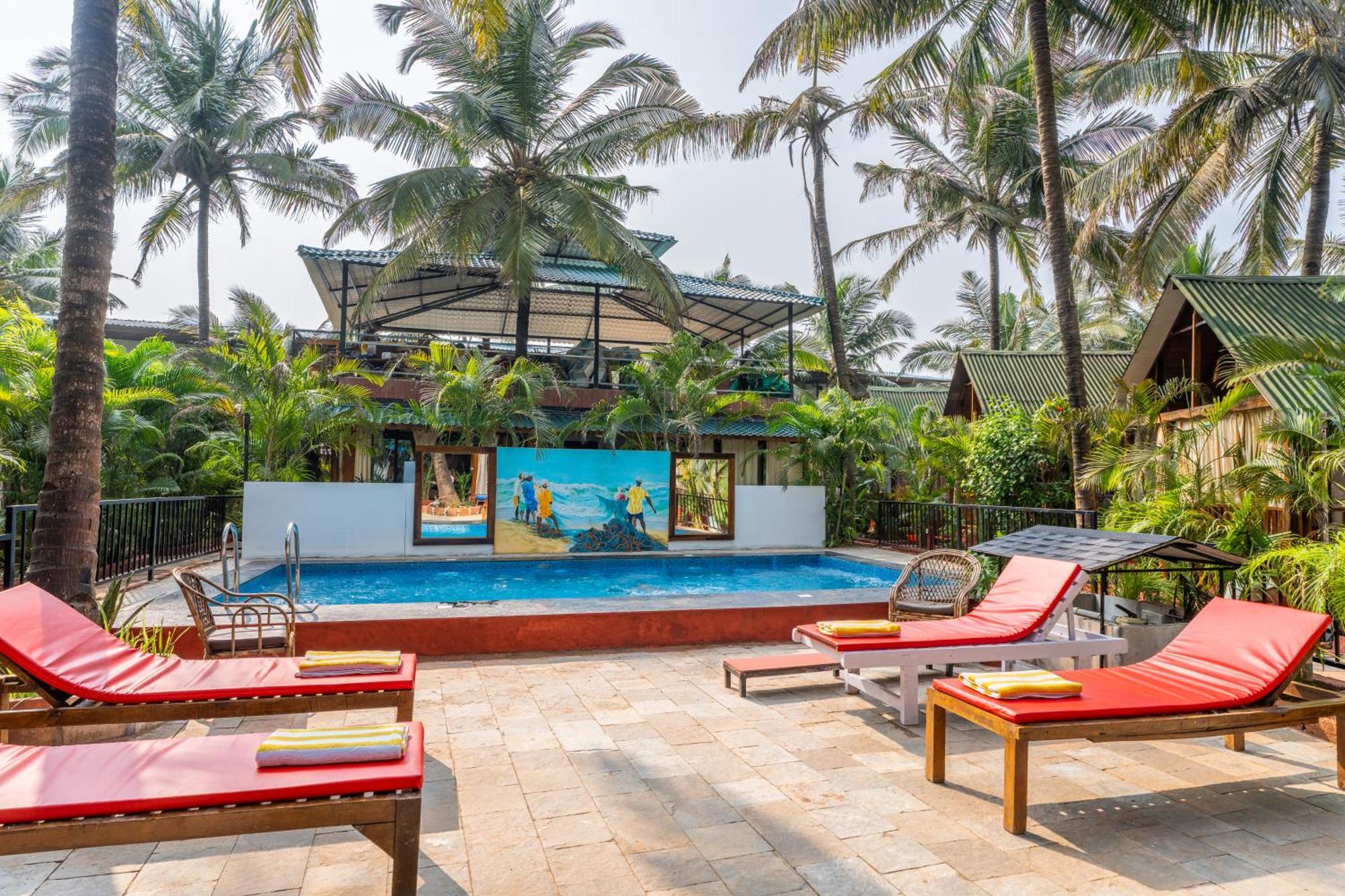 Simrose Hotel Agonda Exterior foto